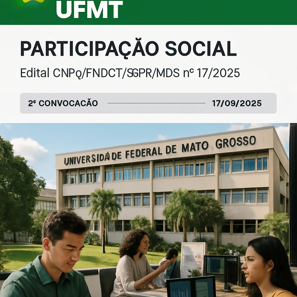 Portal Governo Brasileiro Cuiabá: UFMT abre chamada interna edição 17/2025