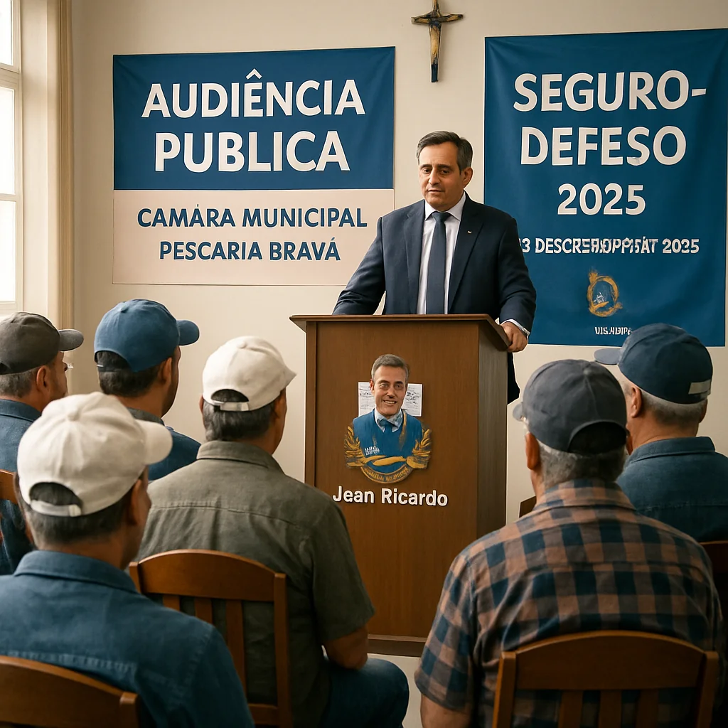 Audiência Pública em Pescaria Brava Explica Novas Regras do Seguro-Defeso 2025