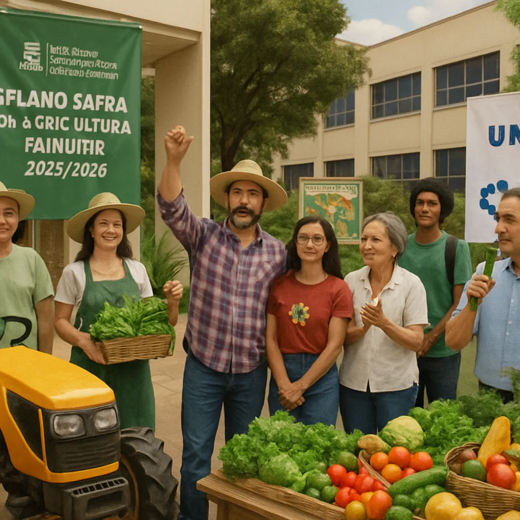 MDA lança Plano Safra 2025/2026 em Mato Grosso e Goiás com R$ 3,6 bi