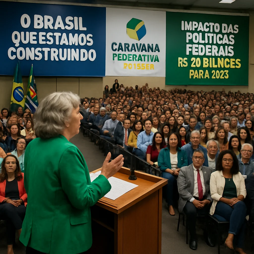 Caravana Federativa no Maranhão: +8 mil participantes revelam R$29 bi em políticas federais 2025
