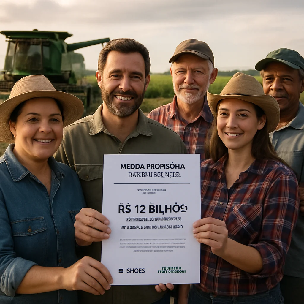 MP 1.316/2025 Garante R$ 12 Bi em Crédito Extraordinário para Produtores Rurais