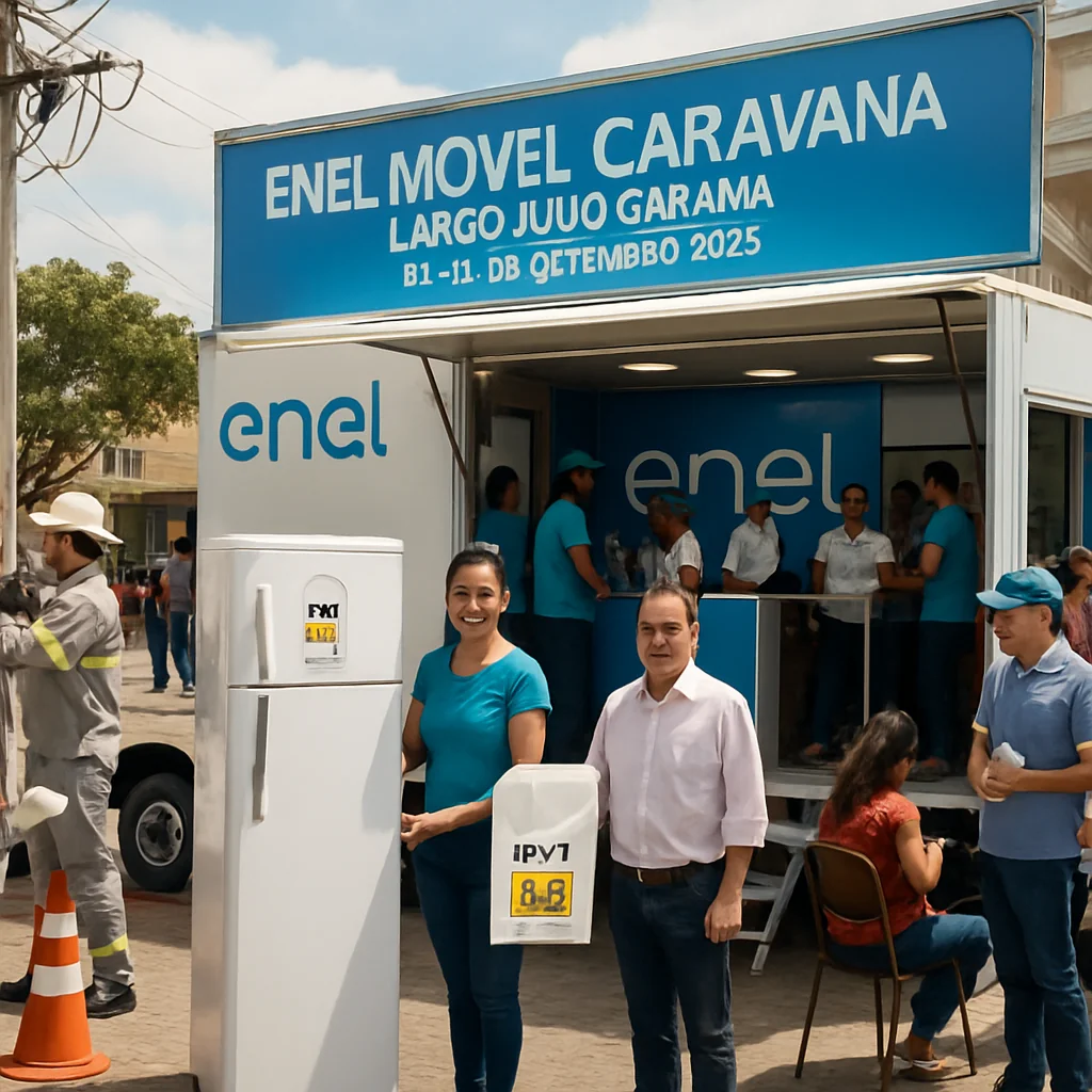 Sexta, 12/09/2025: Enel no Cariri – Sorteio de Geladeiras e Mutirão