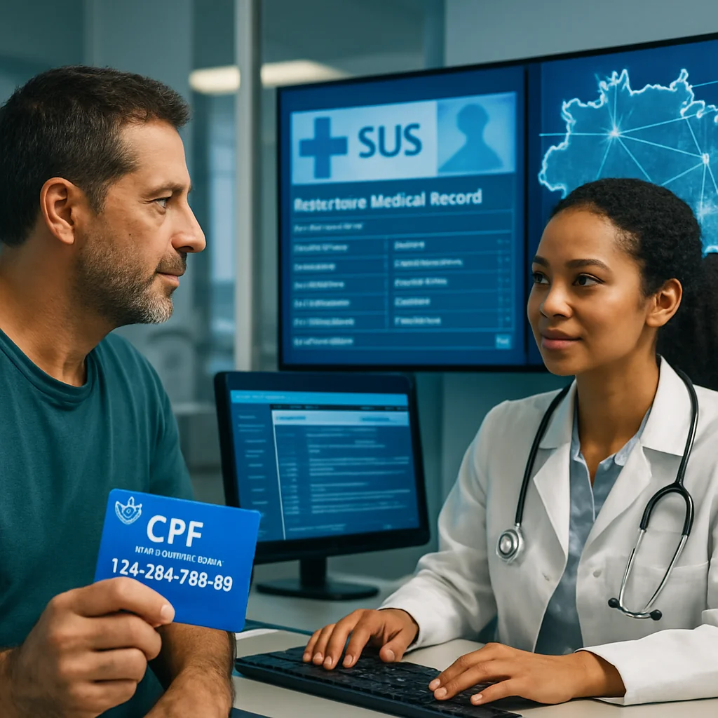 CPF é agora a chave para atendimento no SUS em todo o Brasil