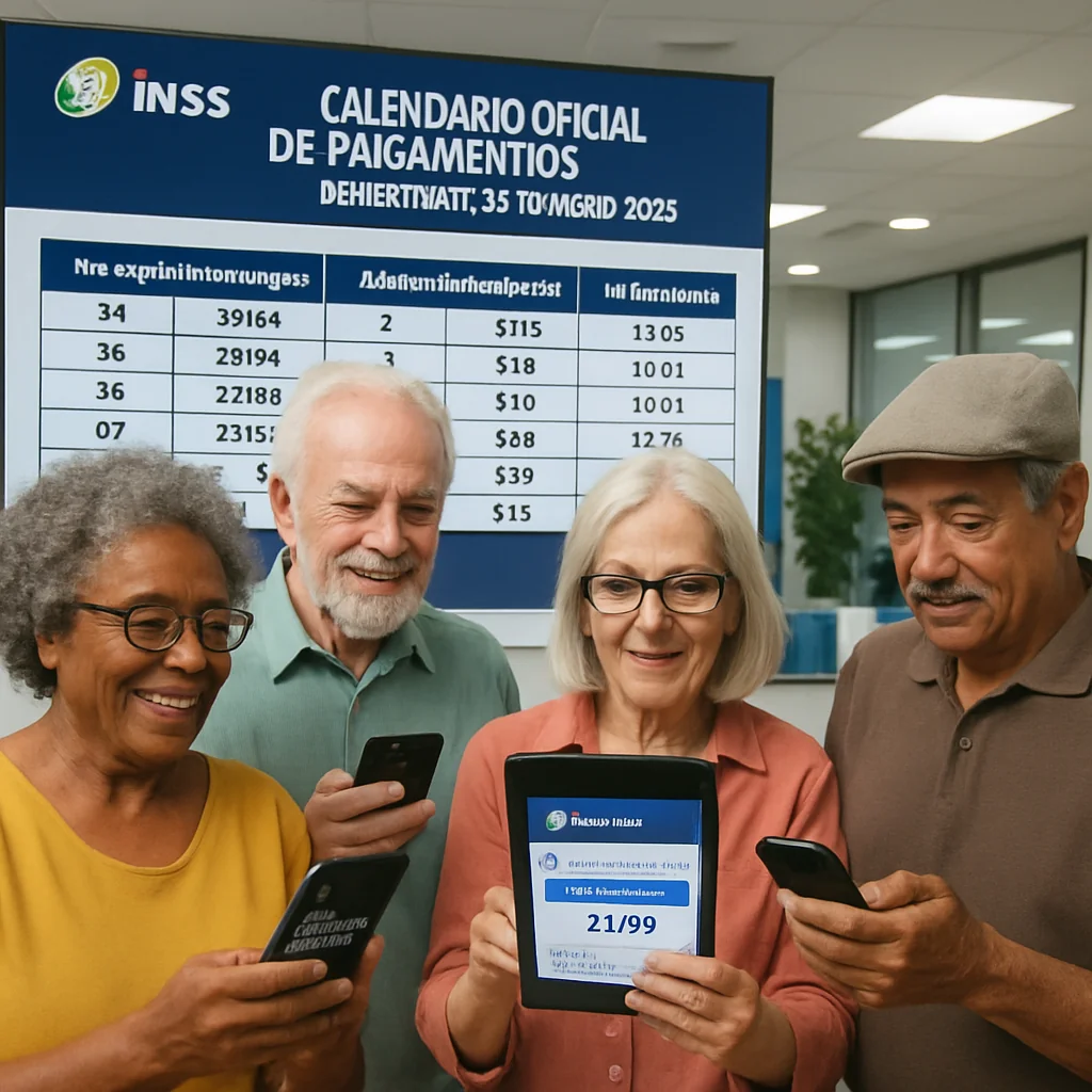 INSS anuncia calendário oficial de pagamentos de benefícios para setembro de 2025