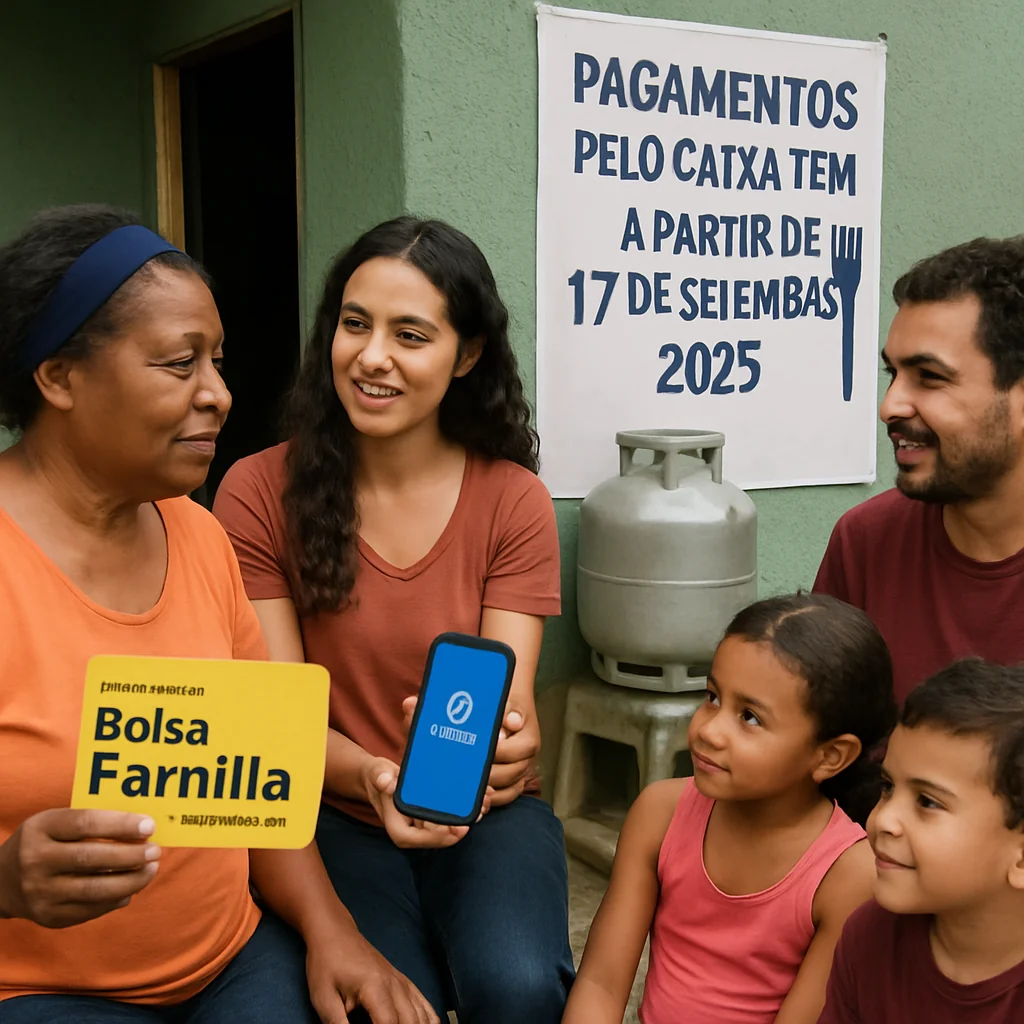 Pagamentos do Bolsa Família iniciam em 17/09/2025 com auxílio-gás incluído