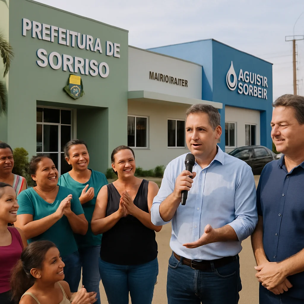 Prefeitura de Sorriso lança Tarifa Social de Água com 50% de desconto