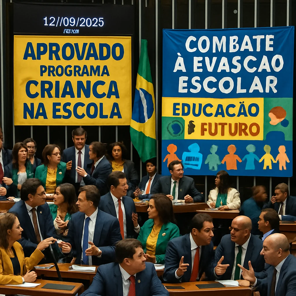 12/09/2025: Comissão de Educação Aprova Programa para Combater Evasão Escolar