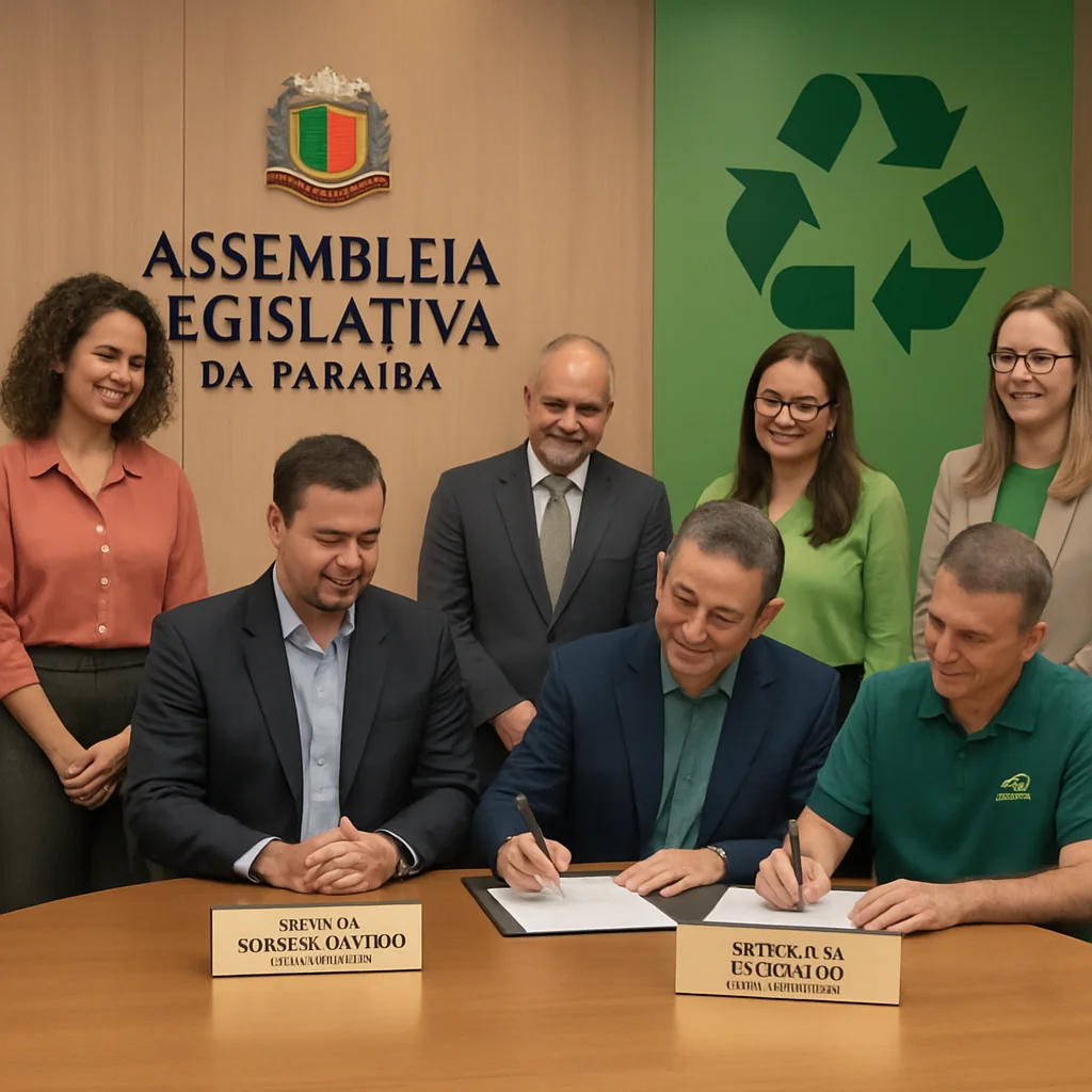 ALPB Assina Convênio com Ascare-JP e Avança na Sustentabilidade