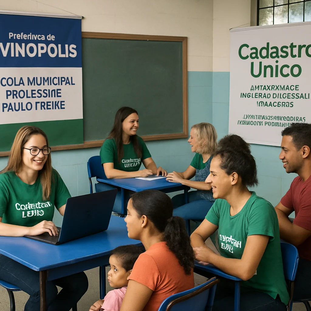 Prefeitura de Divinópolis realiza atendimento do Cadastro Único em escolas municipais