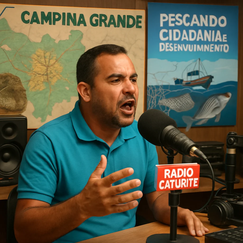 No quadro Sou do Campo na Rádio Caturité: Deivson Áquila detalha evento Pescando Cidadania em Galante