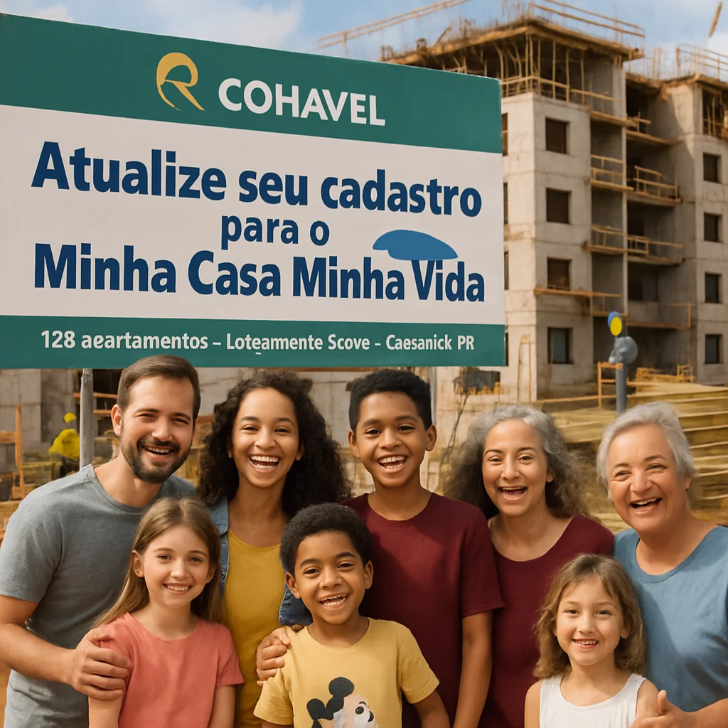 “Famílias precisam atualizar cadastro”, alerta Cohavel sobre Minha Casa Minha Vida