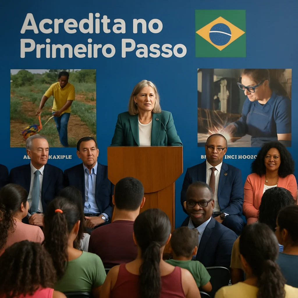 Programa Acredita no Primeiro Passo: crédito e empreendedorismo para baixa renda em 2024