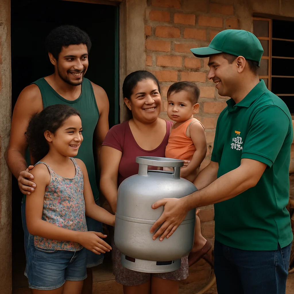 Programa Gás do Povo: 197.761 famílias de Mato Grosso terão botijão grátis