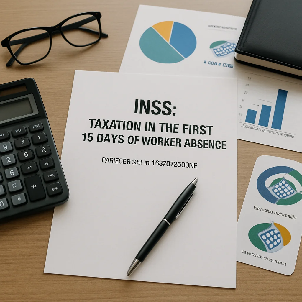 INSS: Tributação nos 15 Primeiros Dias de Afastamento Confirmada por Parecer Oficial