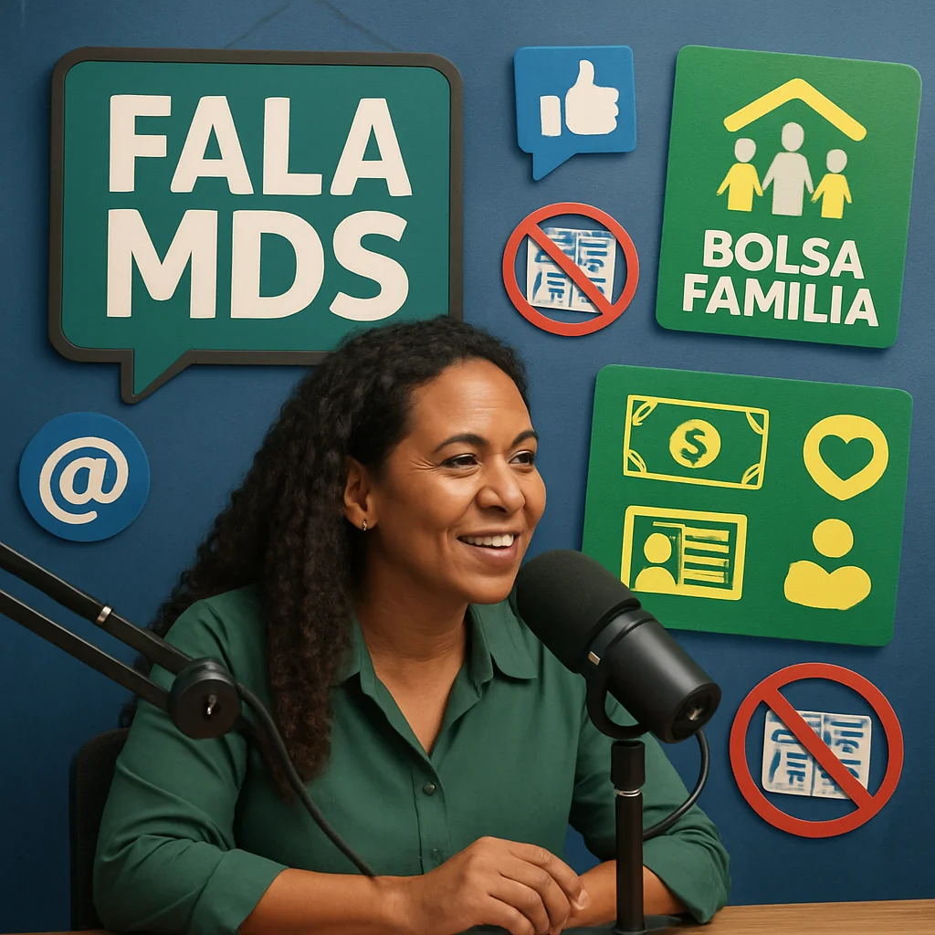 Podcast do MDS desmistifica fake news do Bolsa Família e reforça canais oficiais