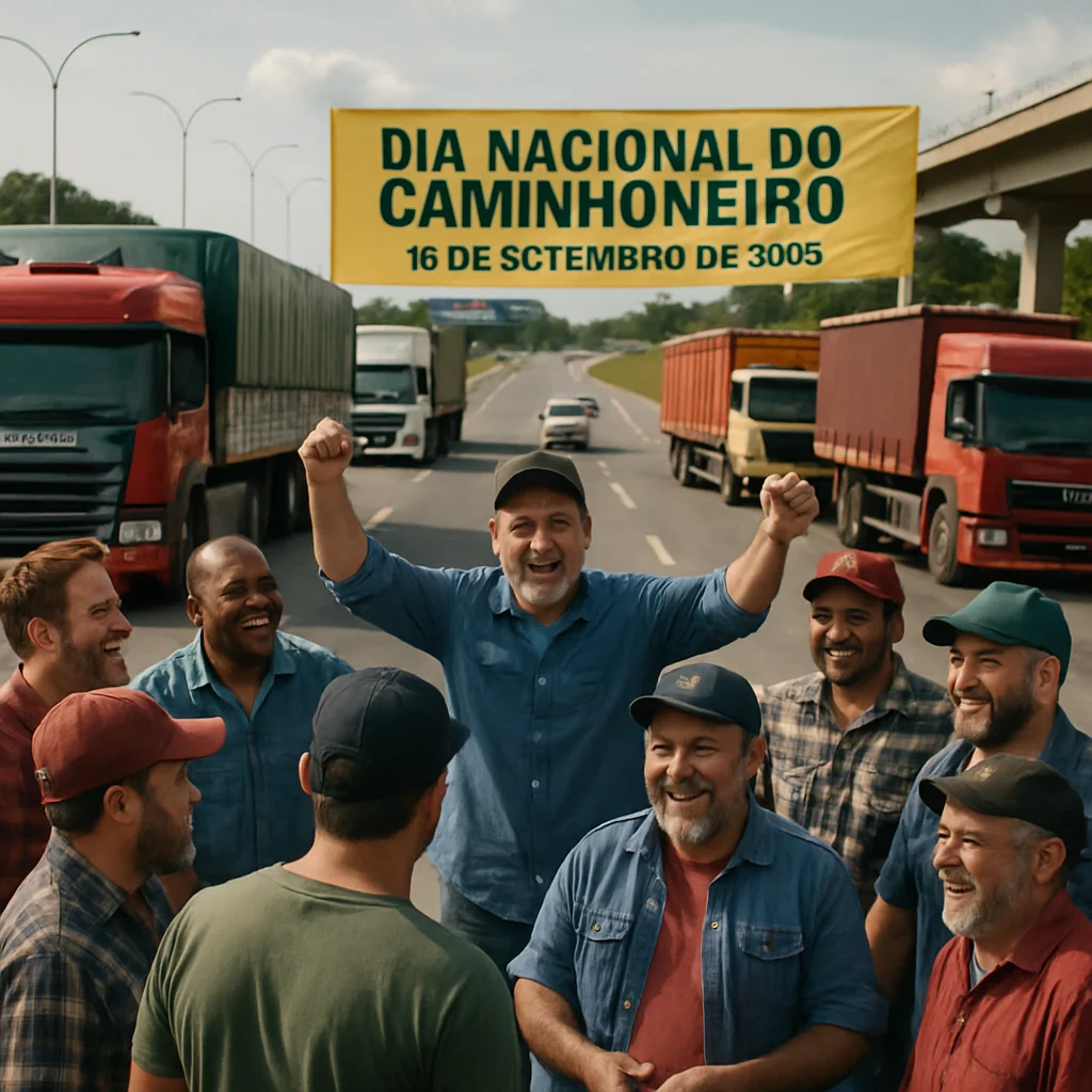 Importante Categoria do Brasil Celebra Dia Nacional do Caminhoneiro