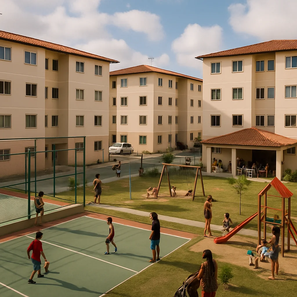 Residenciais na Santa Amélia, Maceió: 1.180 apartamentos para famílias vulneráveis