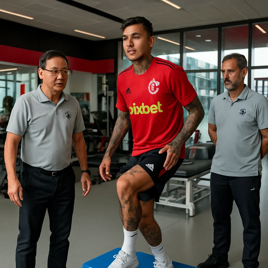 Erick Pulgar Completa Recuperação e Volta a Treinos no Flamengo