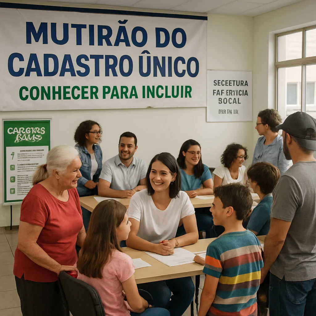 Mutirão do Cadastro Único em Extrema: Fortalecendo a Proteção Social