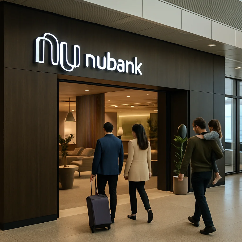 Nubank Avança com Sala VIP em Guarulhos e Expande Benefícios Premium