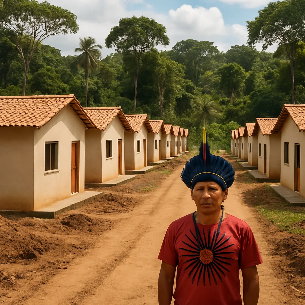 Publicidade Foto: Divulgação da Cooperativa Novo Lar em Palmas com 38 Casas