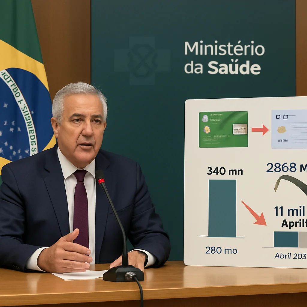 Ministério da Saúde substitui CNS por CPF: 111 mi cadastros inativados até 2026