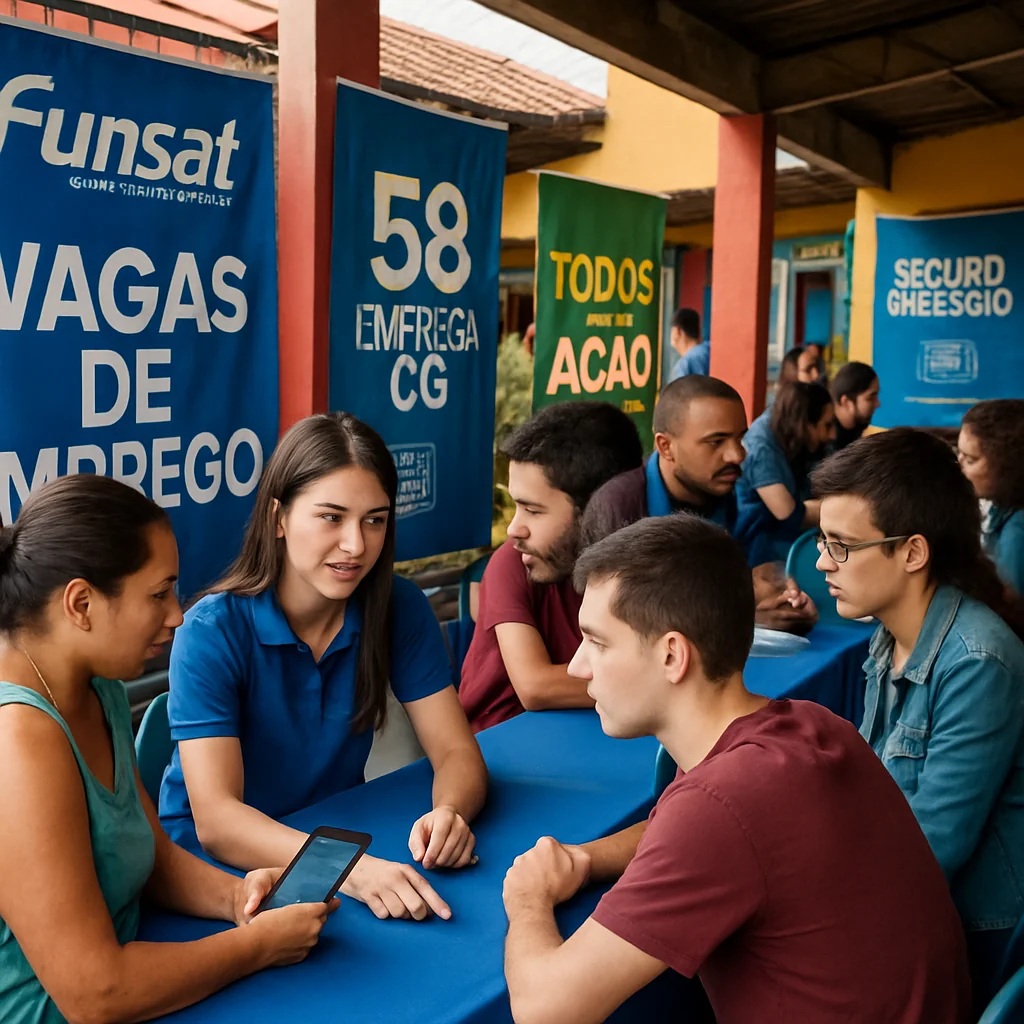 Funsat abre sábado 20 para 58º Emprega CG 2025 no Jardim Noroeste