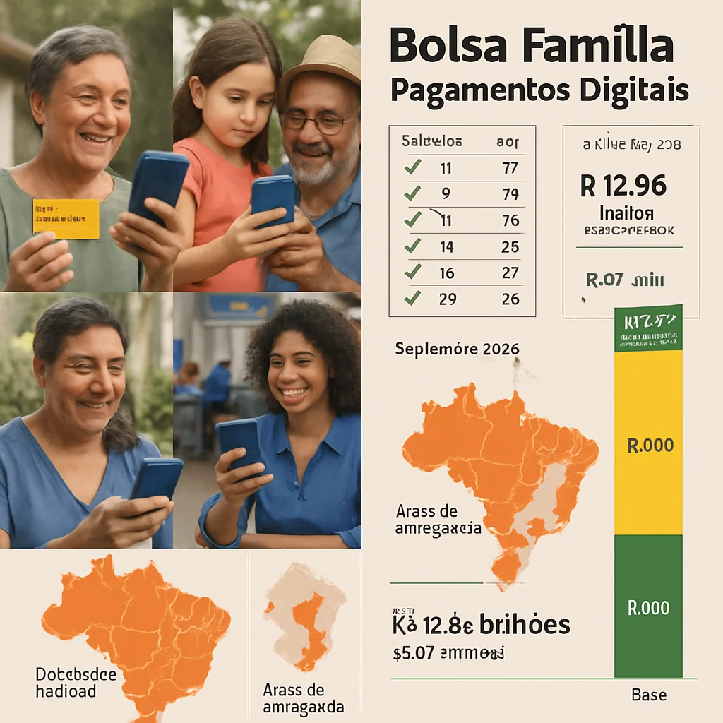 Pagamento Bolsa Família rigoroso: beneficiários com NIS final 4 recebem em 22/09