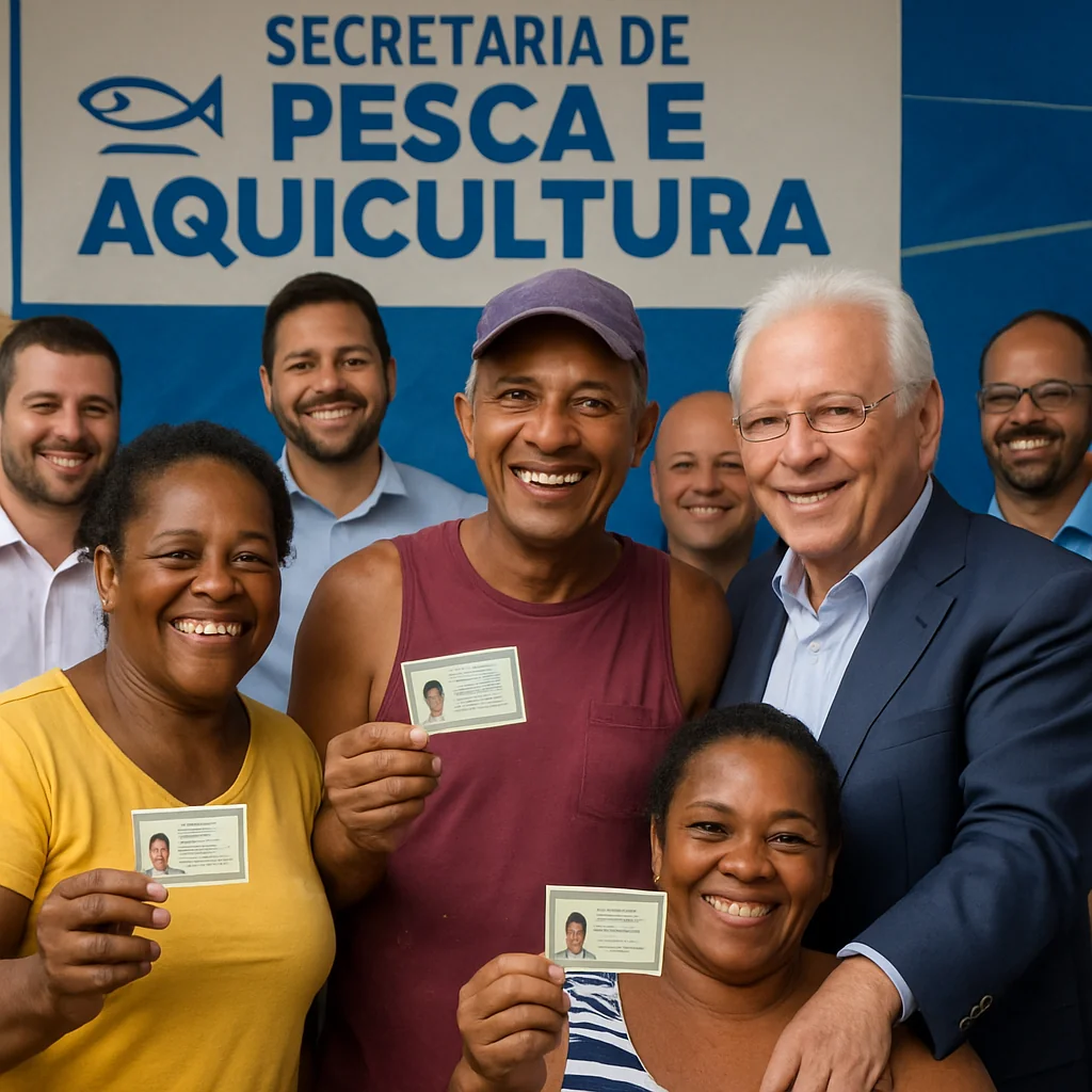Valença entrega nova Carteira de Identidade Nacional (CIN) para pescadores