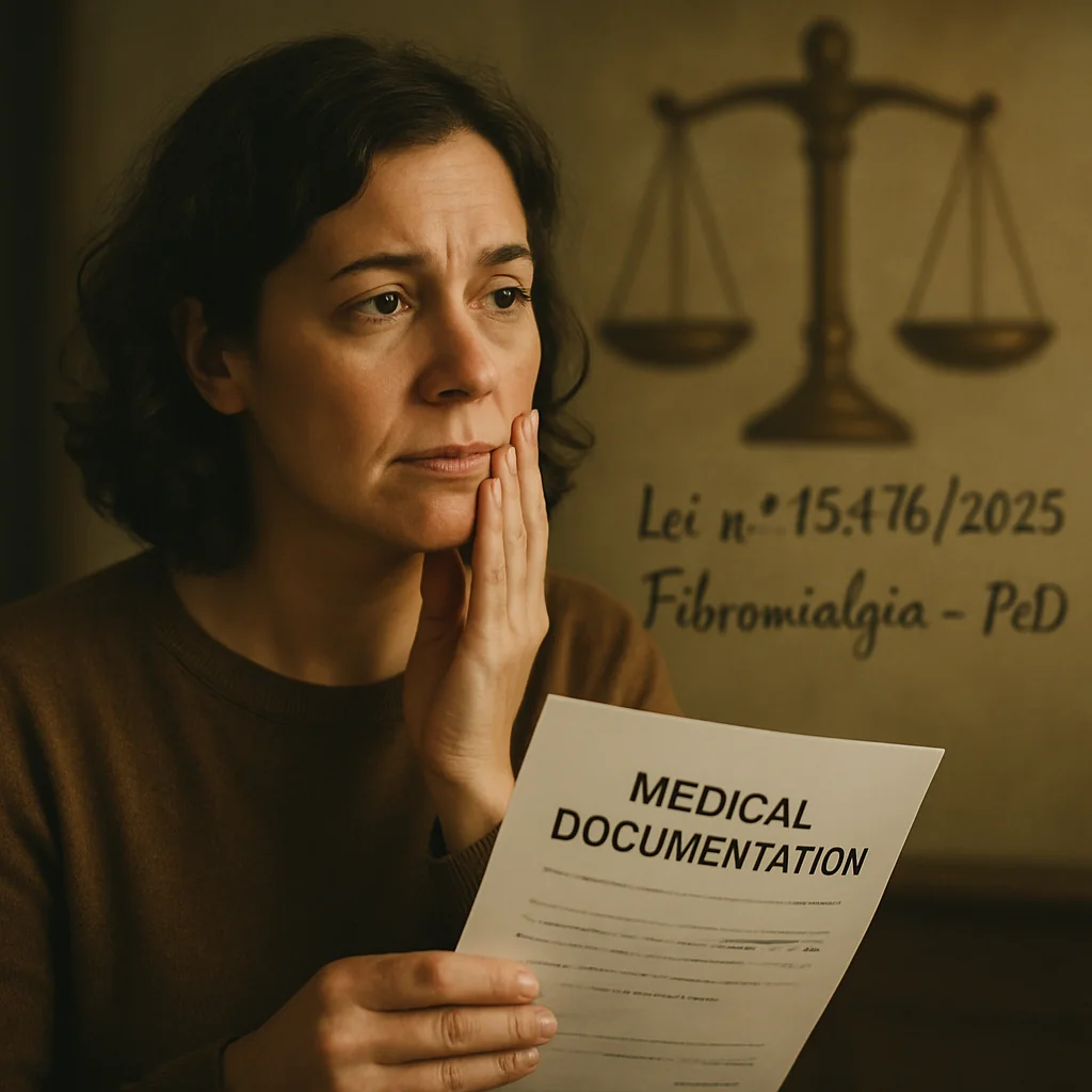 Fibromialgia é considerada deficiência? Entenda a Lei nº 15.176/2025