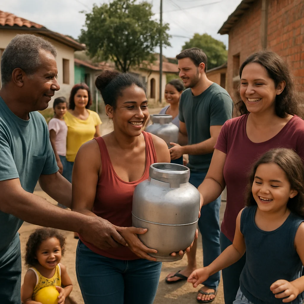 Programa Gás do Povo: Gratuidade do Botijão para 15,5 Mi Famílias
