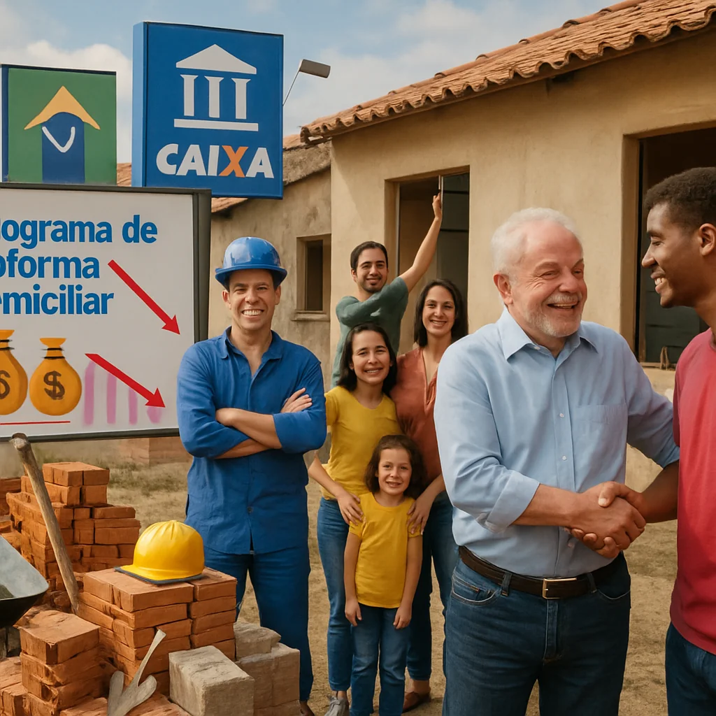 Programa do Governo para Reforma de Moradias: Faixas e Juros Diferenciados 2026