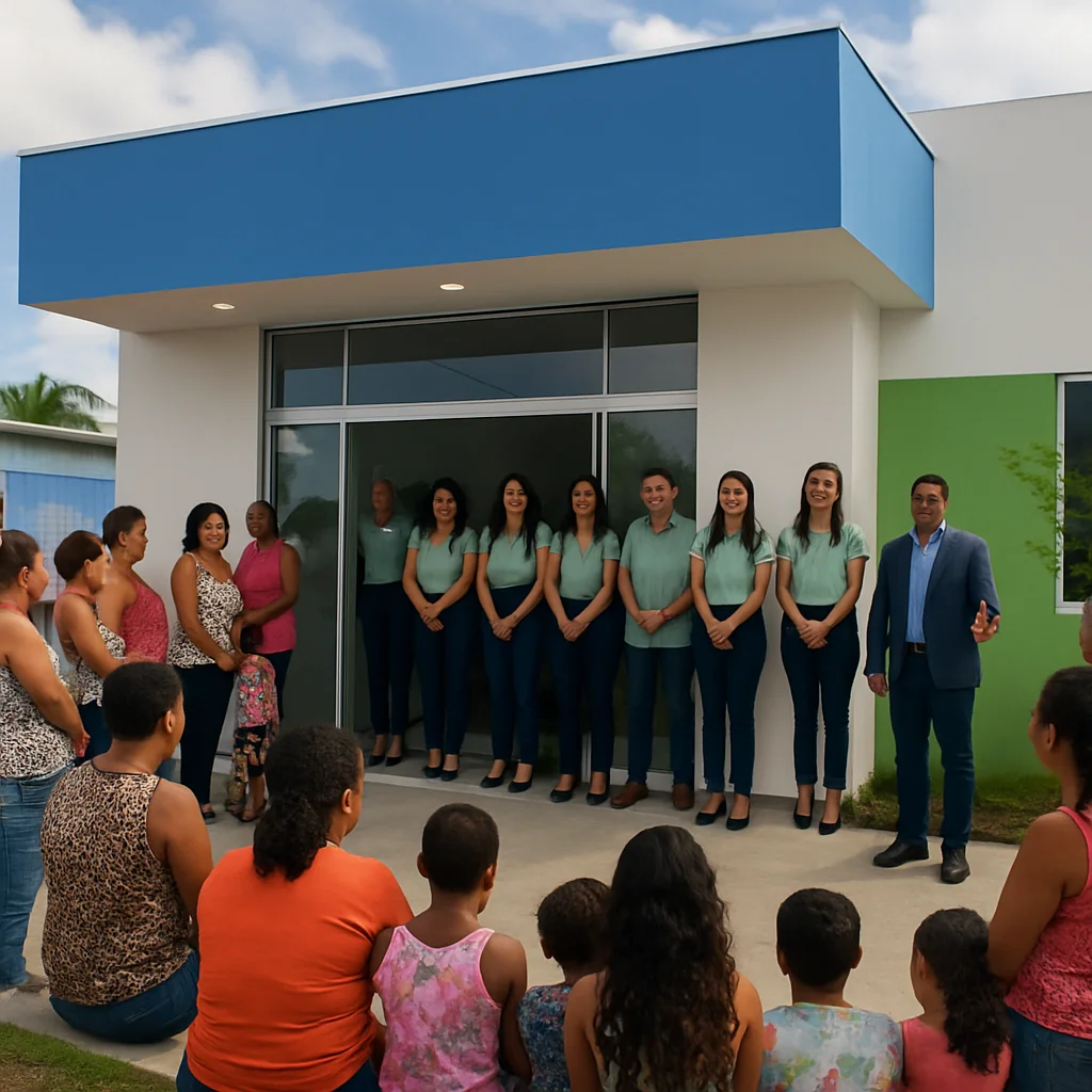 Prefeito Luiz Caetano reabre CRAS Parafuso com estrutura renovada