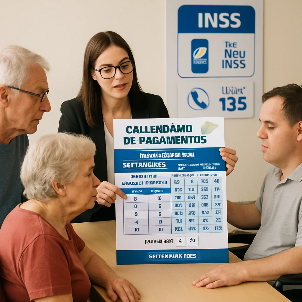 INSS define calendário oficial de pagamentos para setembro de 2025