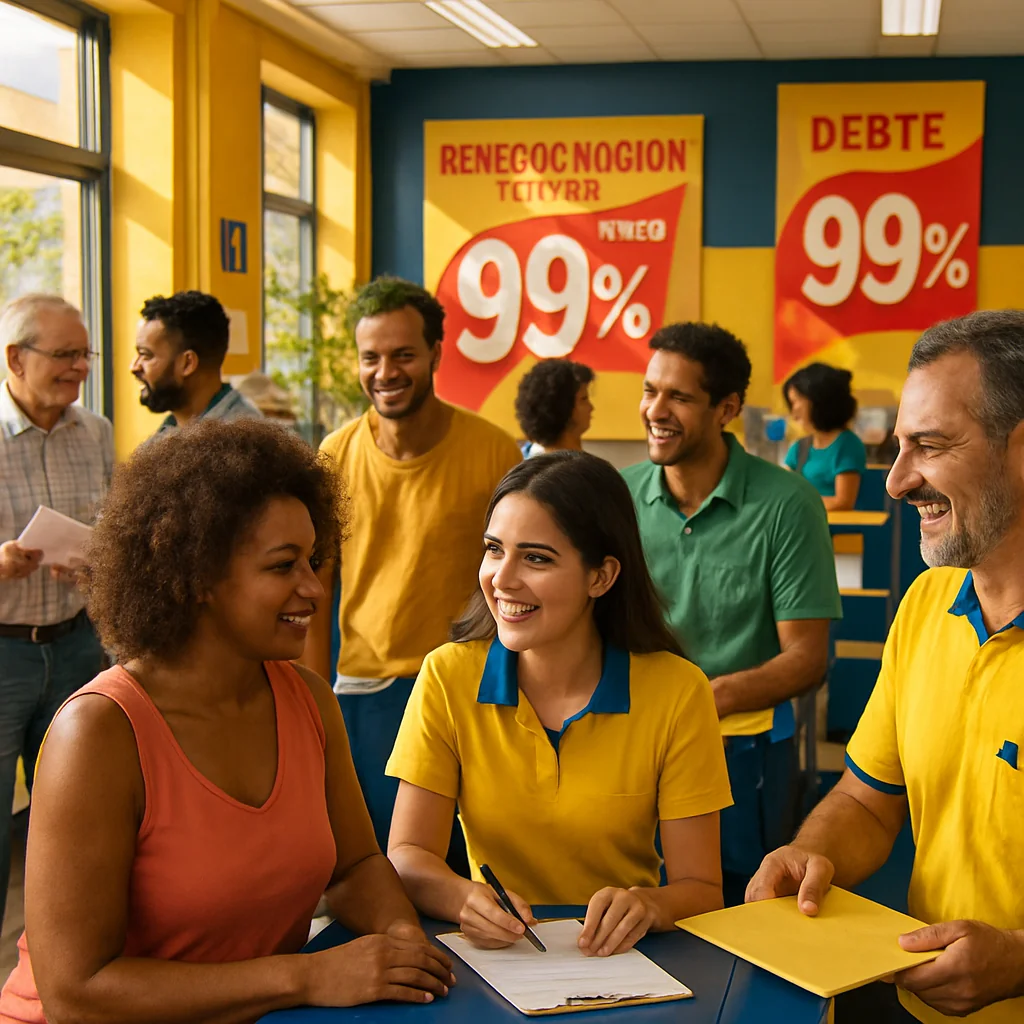 Brasileiros endividados terão oportunidade rara para renegociar dívidas na Serasa