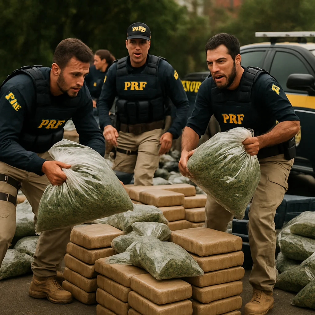 Levantamento da PRF: Maconha é droga mais apreendida em grandes operações na BH