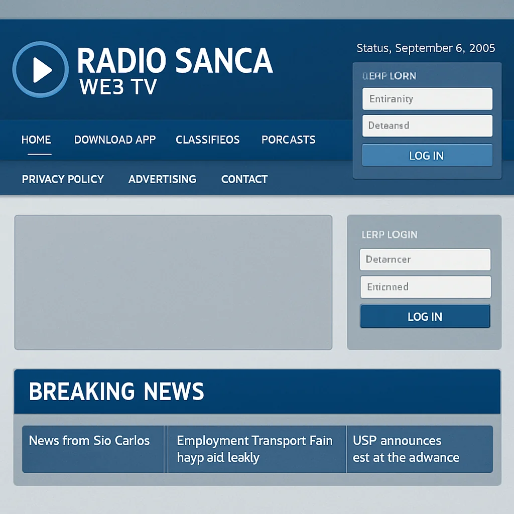 Radio Sanca Web TV 06 Set 2025: Atualizações e Eventos em São Carlos