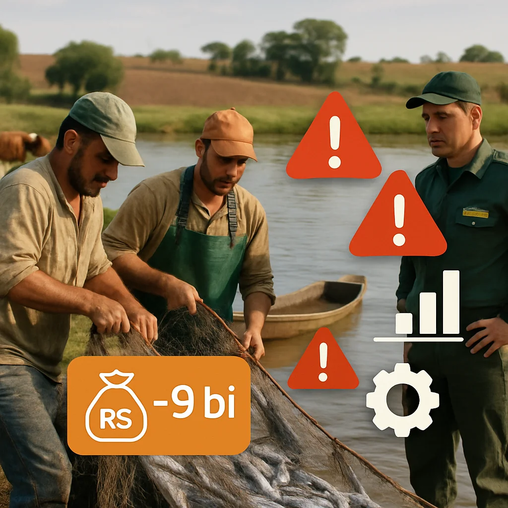 Agricultura, Pecuária e Pesca: R$ 9 Bi em Pagamentos Indevidos no Seguro-Desemprego do Pescador