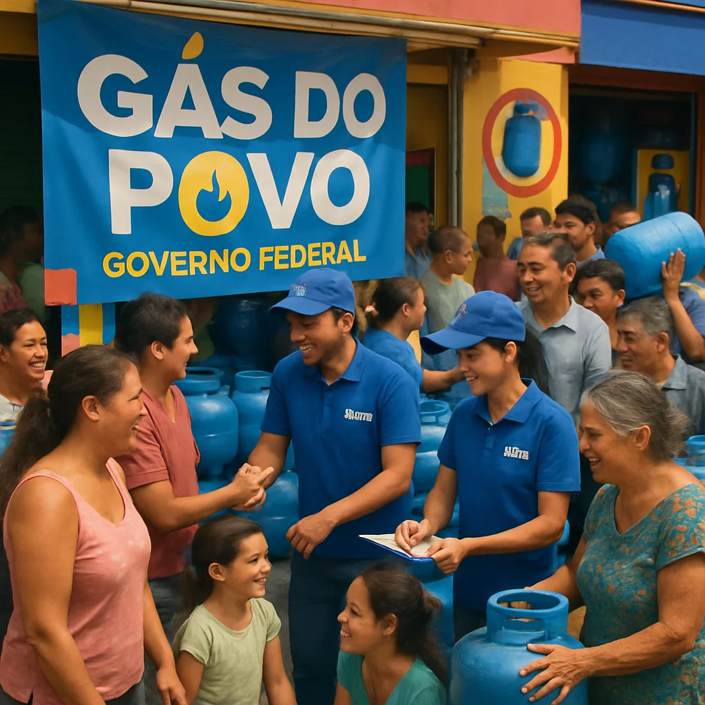 Gás do Povo: governo federal anuncia gás grátis para 15,5 milhões de famílias