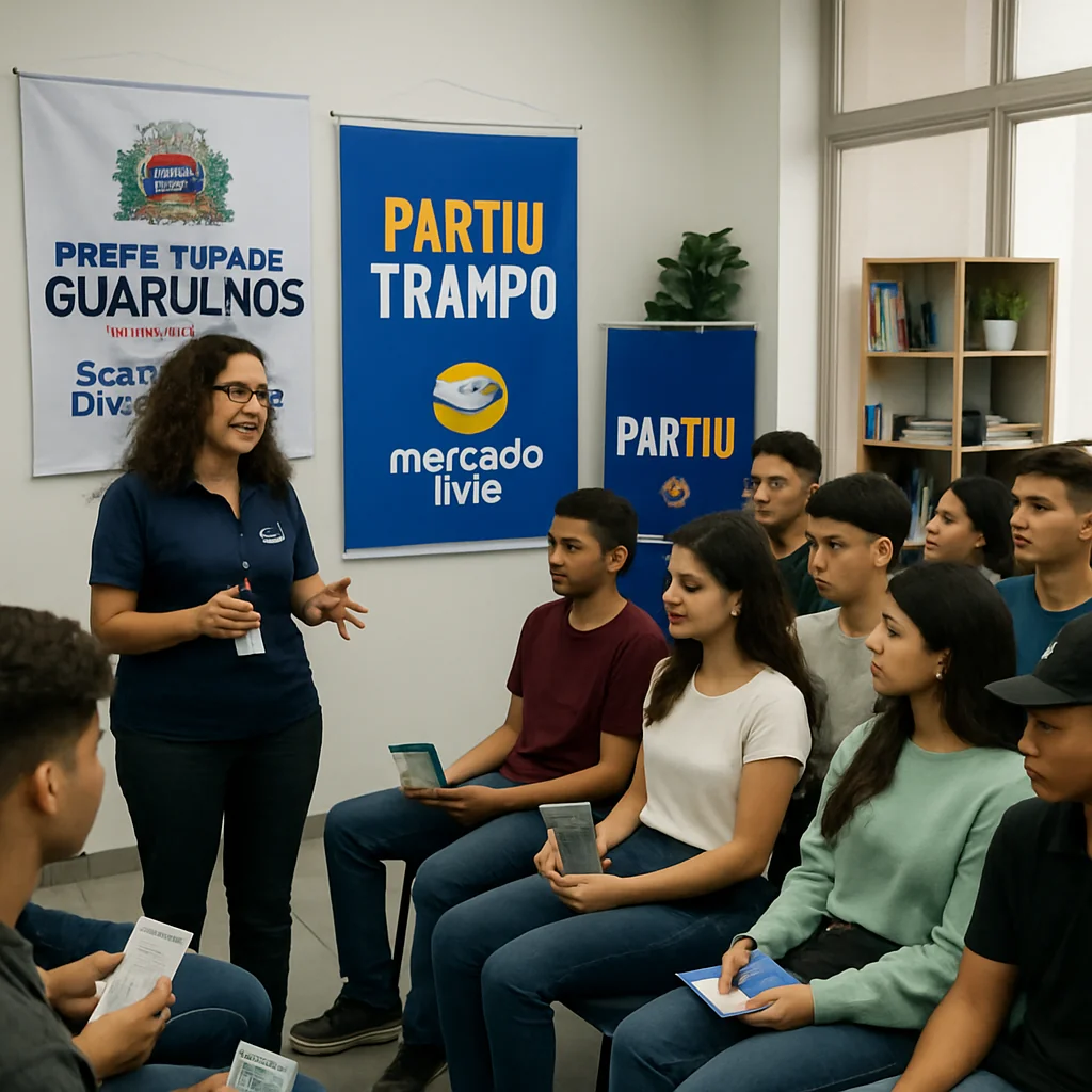 Divulgação PMG: Partiu Trampo oferece 120 vagas para jovens aprendizes