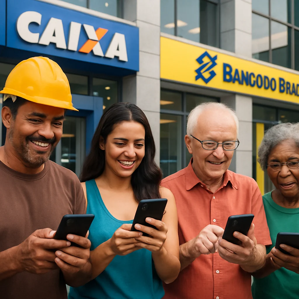 Modalidades de crédito com garantia FGTS e INSS para trabalhadores