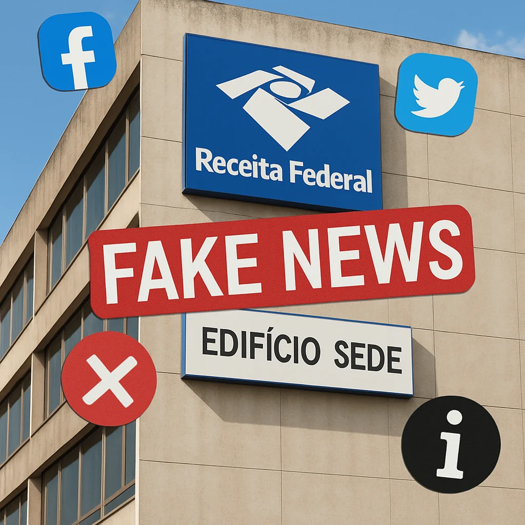 Brasil: Receita Federal desmente fake news sobre aluguel e notificações em 2026