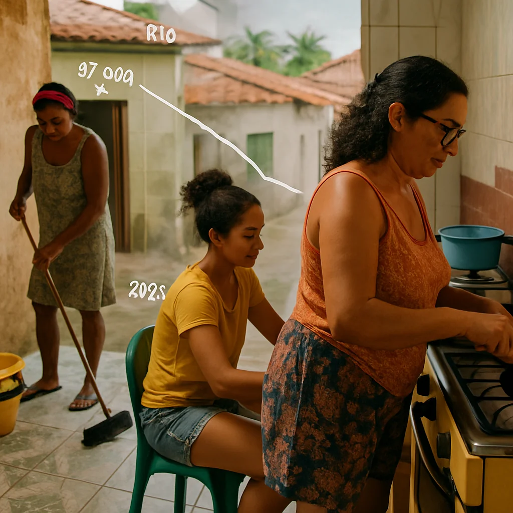Felipe Salustino Repórter: Queda de 11,3% no Trabalho Doméstico no RN