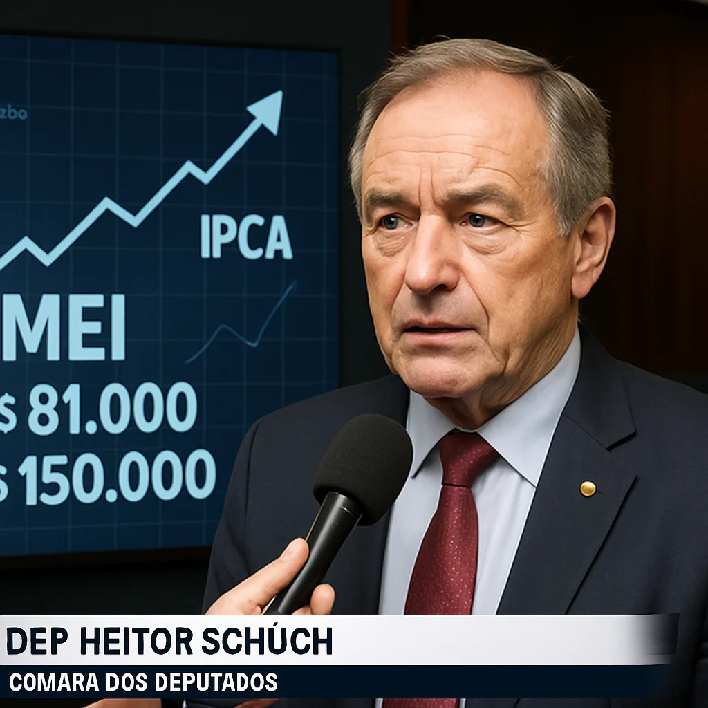 Deputado Heitor Schuch: Reforma urgente do teto do MEI – Entrevista 11/09/2025
