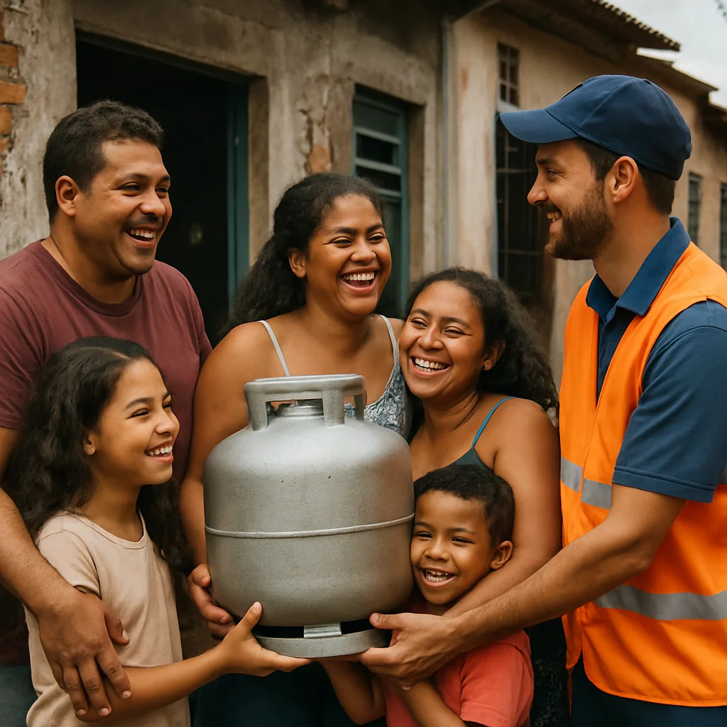 Programa Gás do Povo: Gratuidade no Botijão para 15,5 Mi Famílias