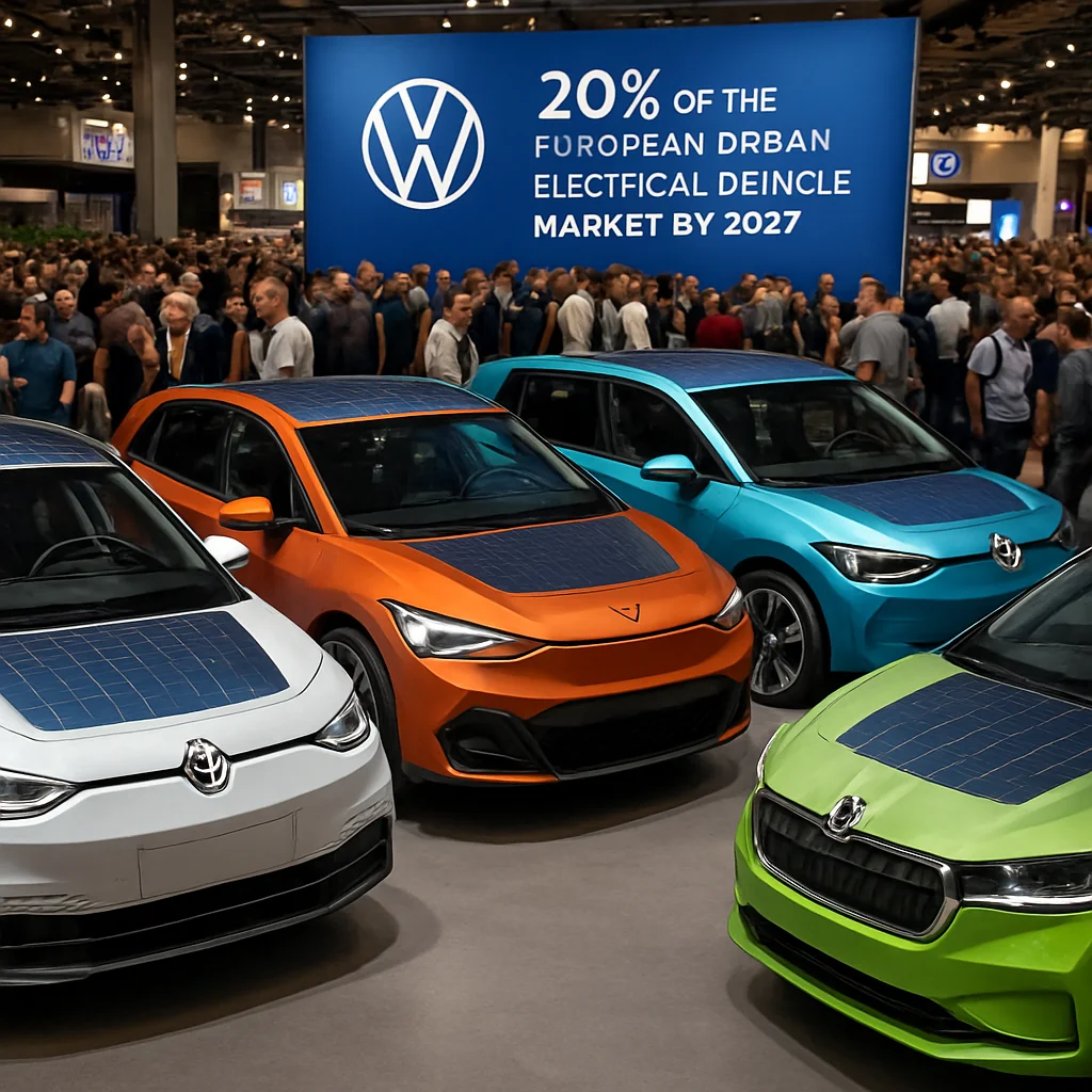 Volkswagen anuncia 4 modelos elétricos acessíveis para 2026 e mira 20% do mercado urbano europeu