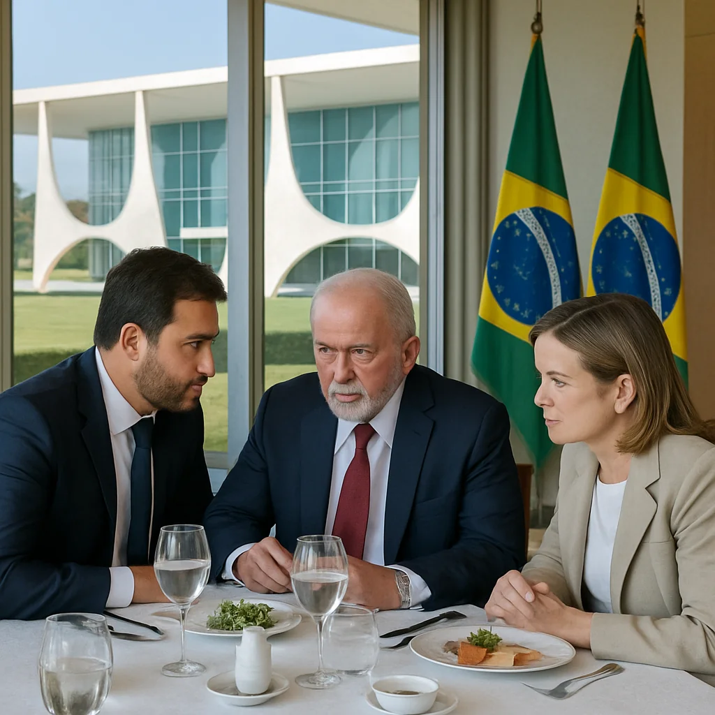 Política Lula discute PL da anistia e isenção do IR com Hugo Motta