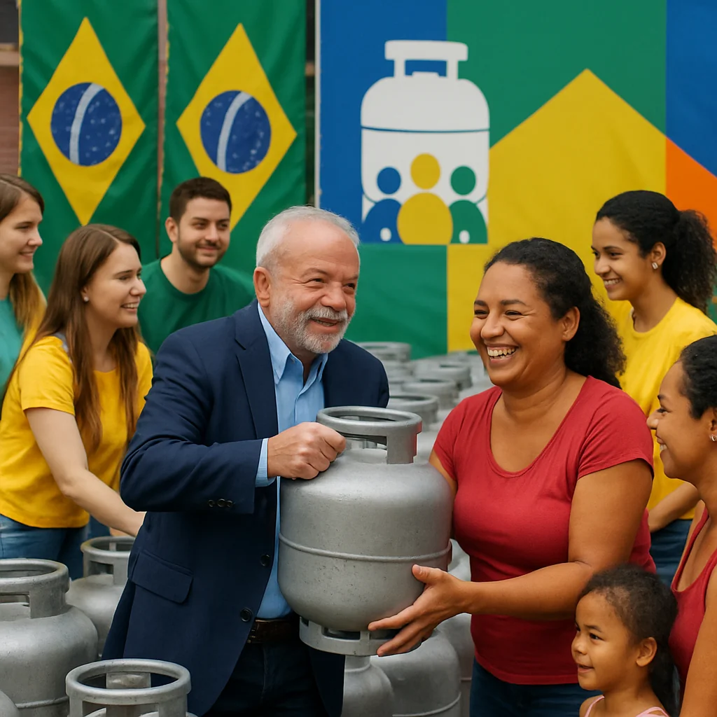 Gás do Povo: Governo Federal lança programa com botijão grátis para 15,5 milhões
