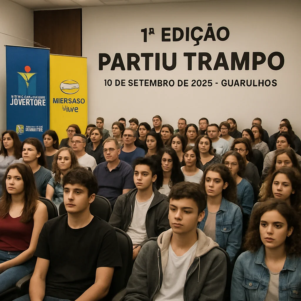 Projeto Partiu Trampo encaminha 105 jovens para vagas de aprendiz em Guarulhos