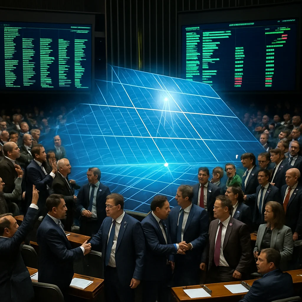 Congresso Aprova Emenda à MP 1.300/2025 que Protege Geração Solar